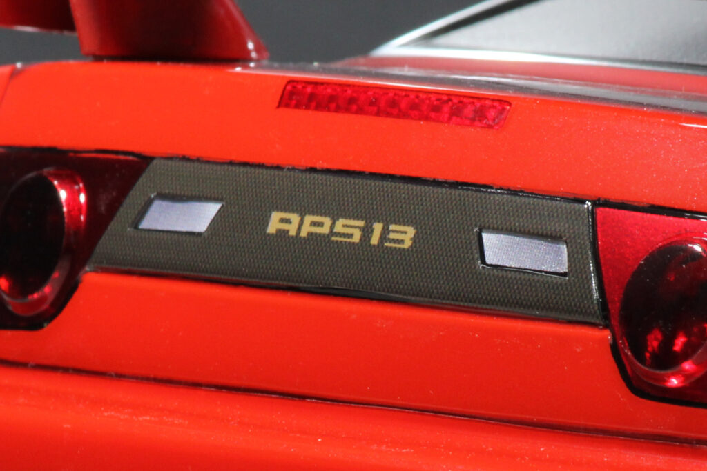 180SX Garnish Decal (carbon style)