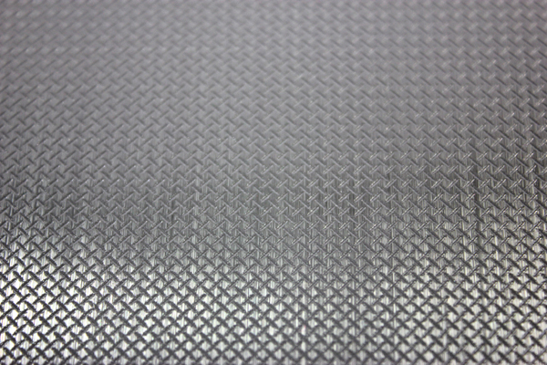 3D Checkered steel plate Decal
