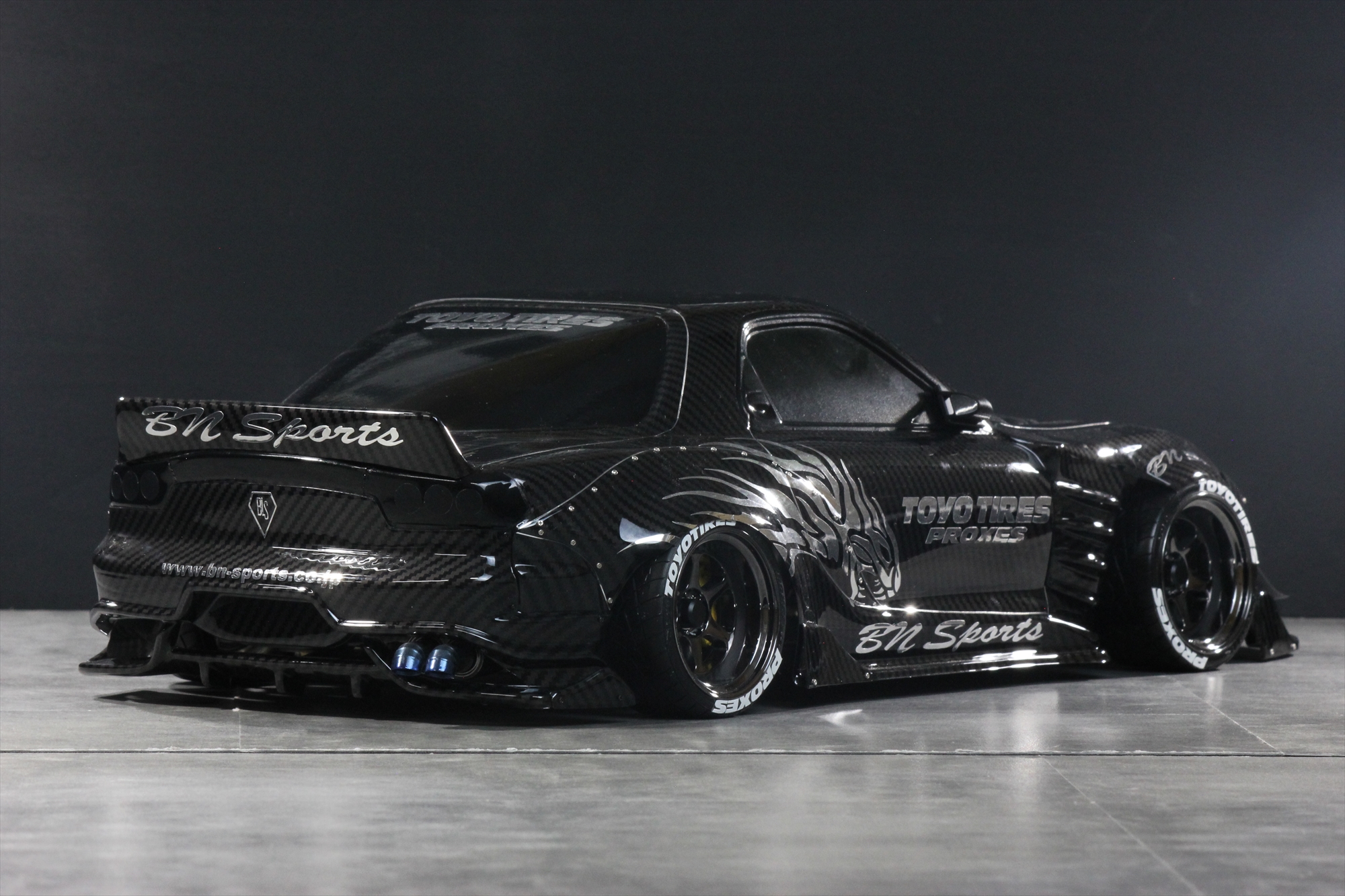 Carbon style | RX-7 FD3S BLS BN-Sports [FCB-198C] | PANDORA RC - Drift ...