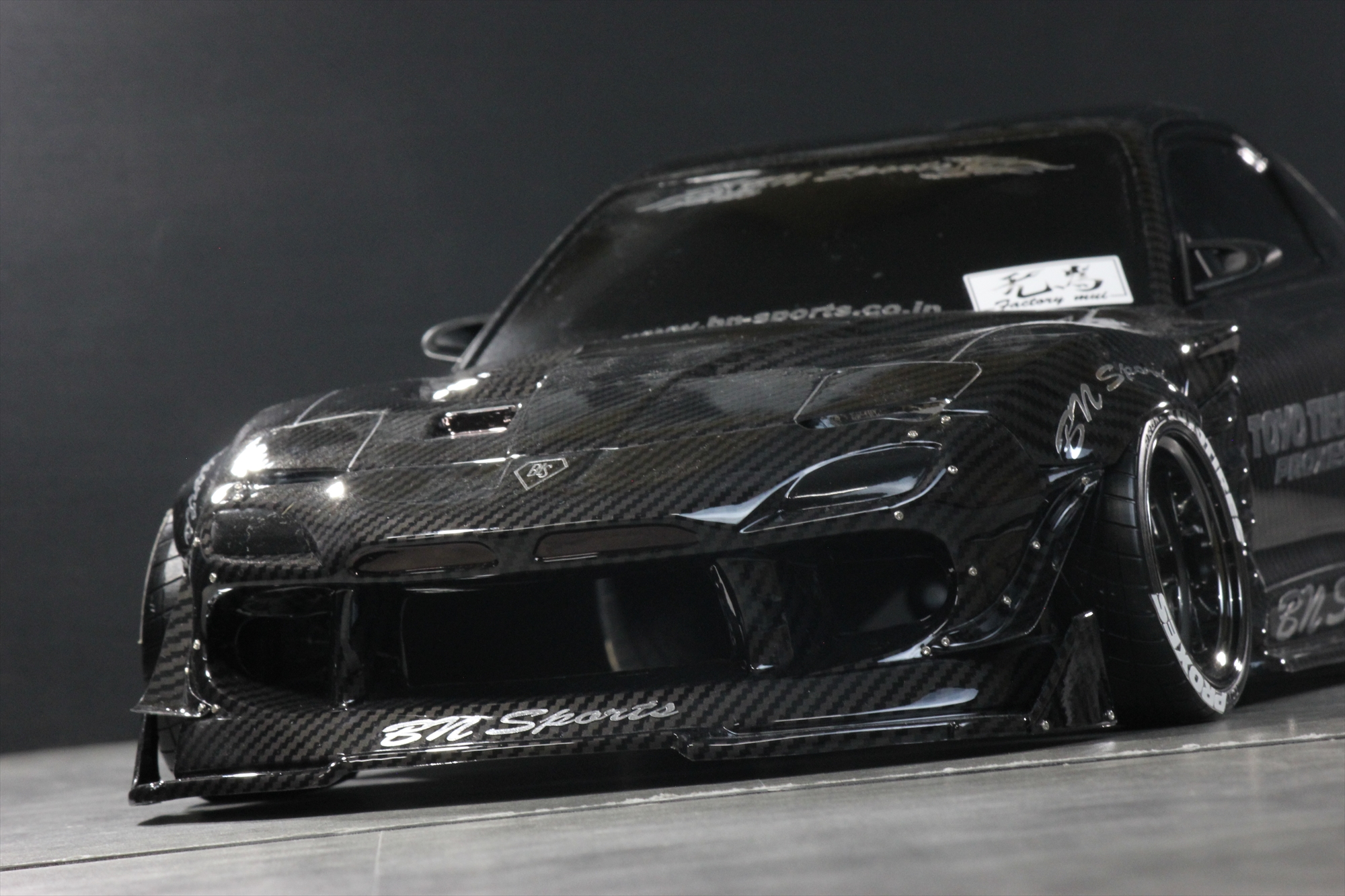 Carbon style | RX-7 FD3S BLS BN-Sports [FCB-198C] | PANDORA RC - Drift ...