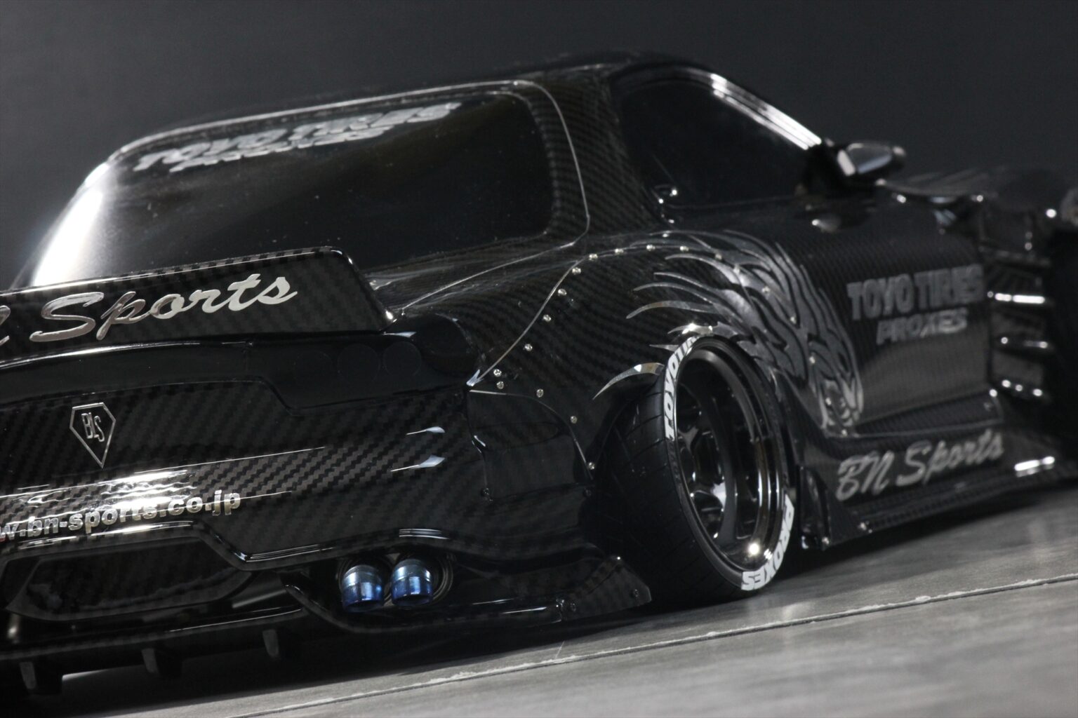 Carbon style | RX-7 FD3S BLS BN-Sports [FCB-198C] | PANDORA RC - Drift ...