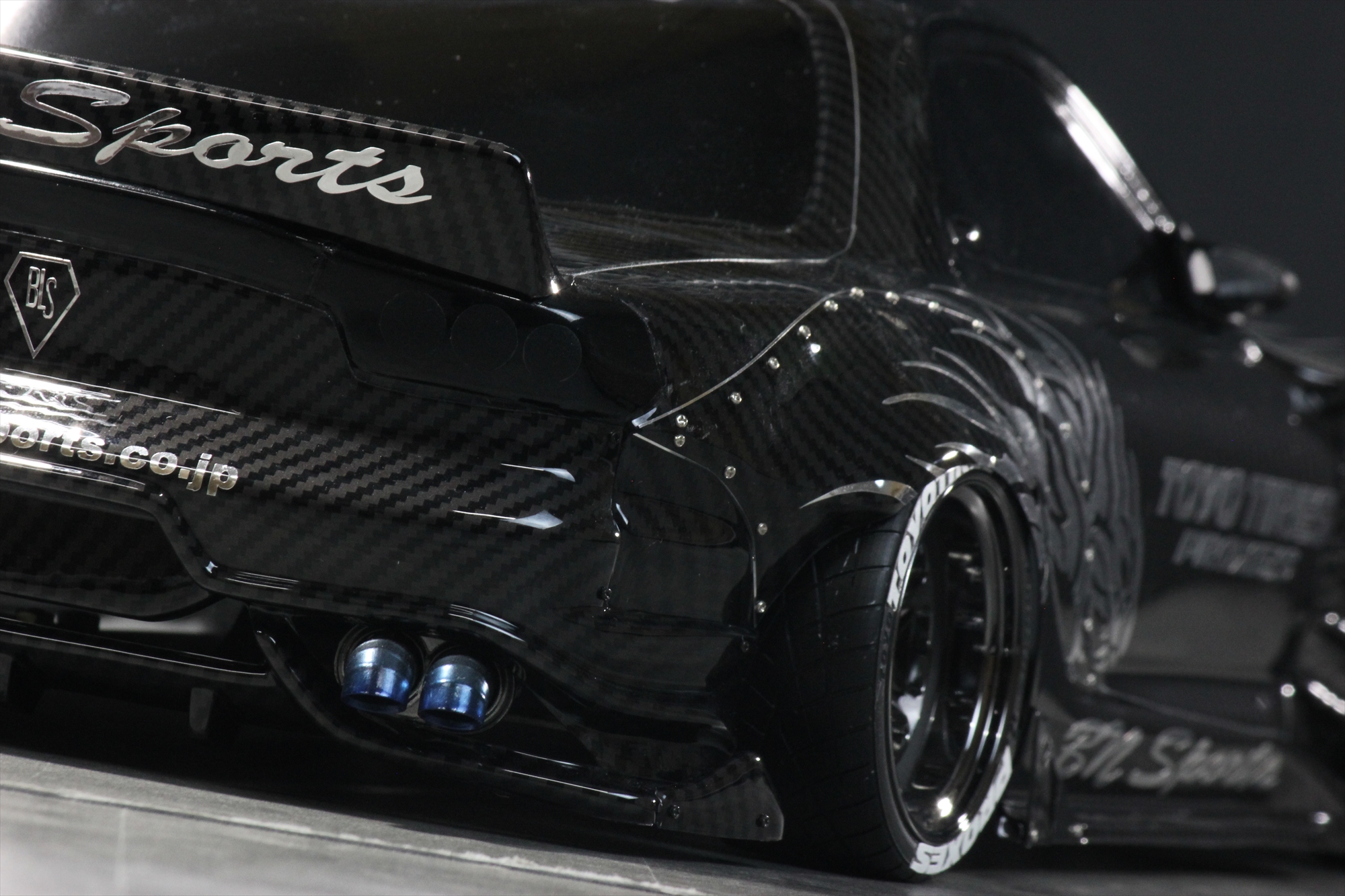 Carbon style | RX-7 FD3S BLS BN-Sports [FCB-198C] | PANDORA RC - Drift ...