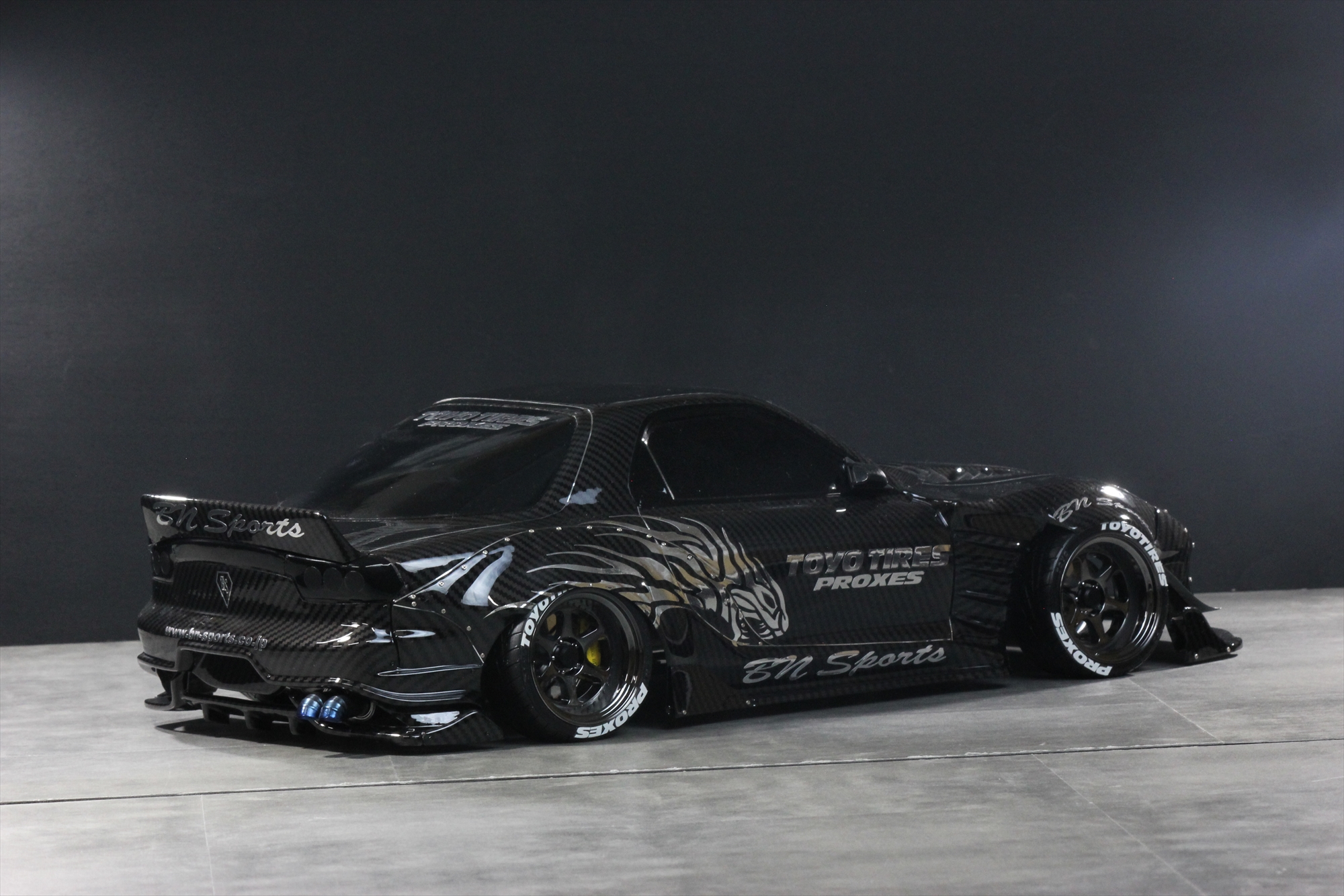 Carbon style | RX-7 FD3S BLS BN-Sports [FCB-198C] | PANDORA RC - Drift ...