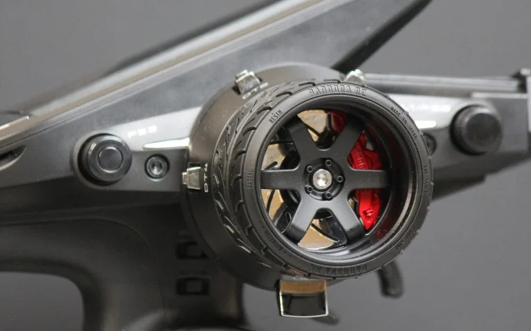 RC transmitter handle (For Futaba) TE37 Design