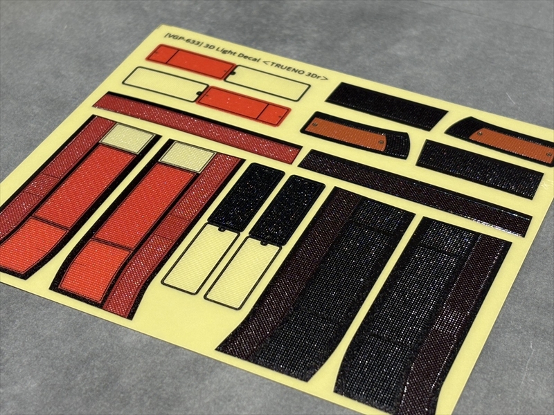 3D Light Decal / TRUENO 3DR