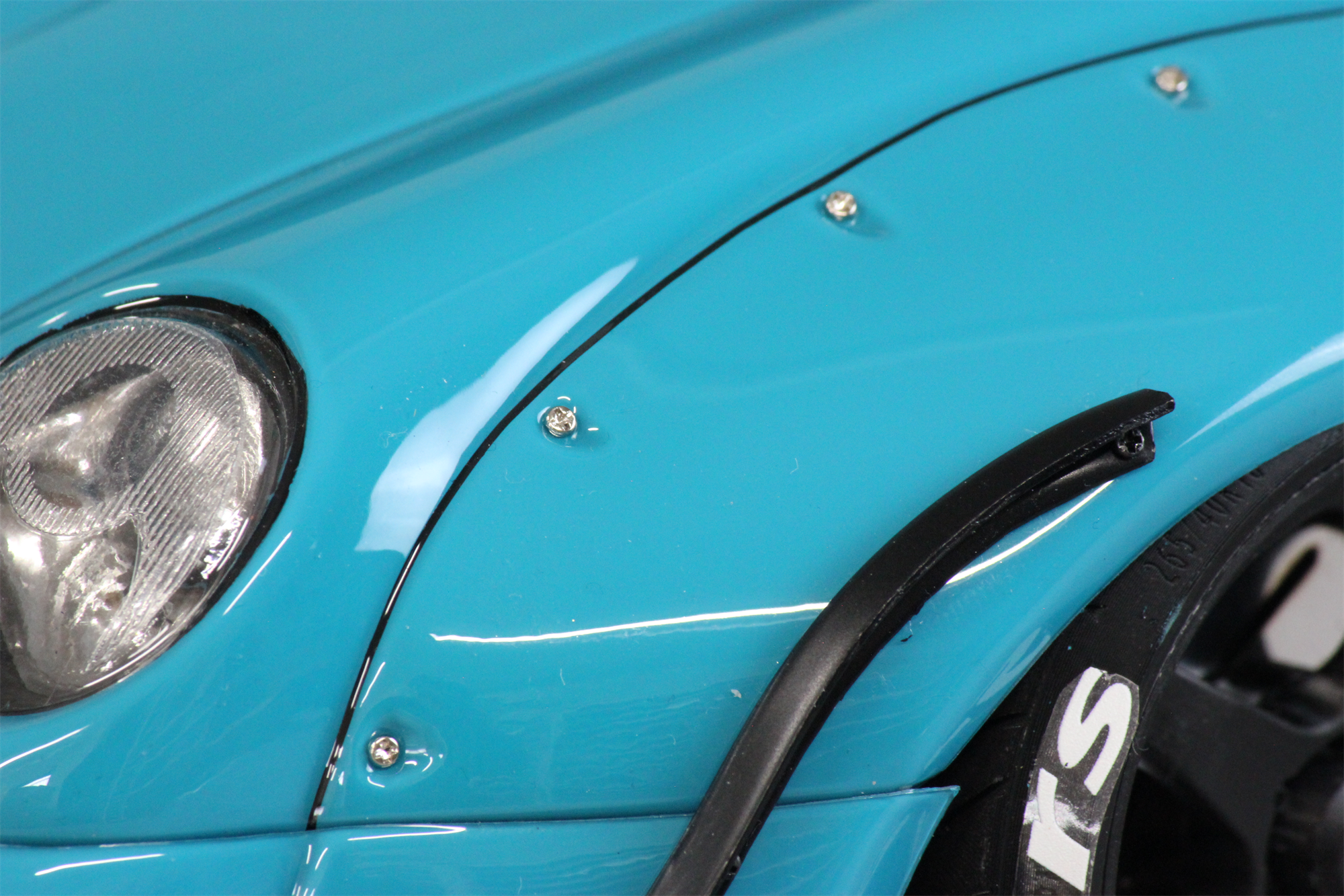 OVER FENDER bis (silver) [APA-1534] | PANDORA RC - Drift RC Car