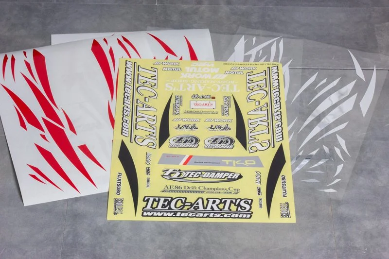 Vinyl & Logo Sticker / TEC ART’S